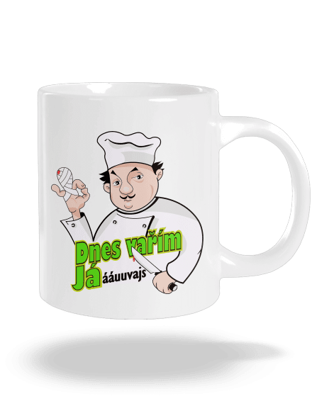 Dnes vařím já velký hrnek White