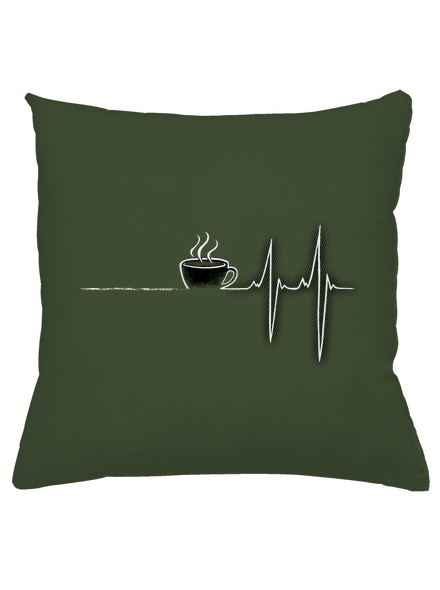 Coffee help polštář Olive Green