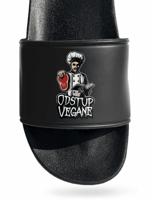 Odstup vegane pantofle Black