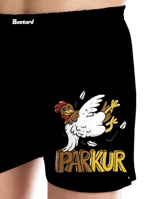 Parkur pánské trenky Black