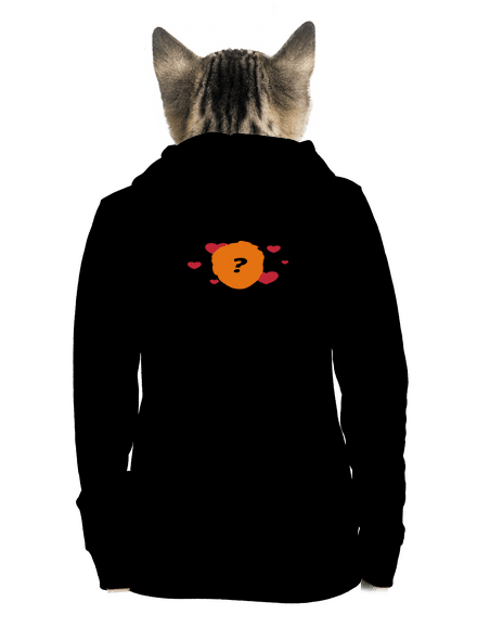 Moje láska dámská mikina na zip Black