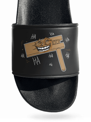 Řehtačka pantofle Black