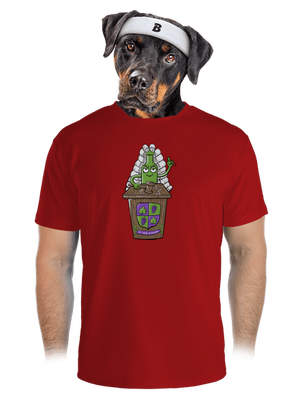 Ve víně je pravda pánské sportovní tričko Red Mal