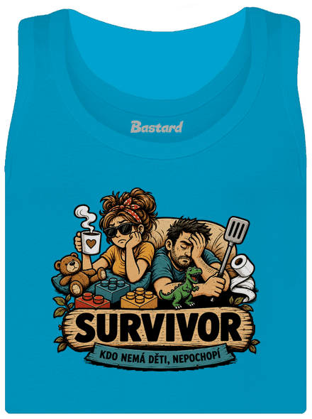 Survivor  dámské tílko klasické Blue Atol