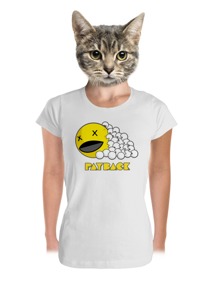 Payback dámské tričko premium White