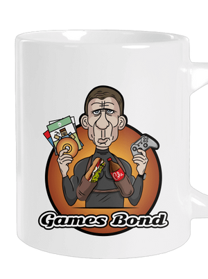 Games Bond velký hrnek White