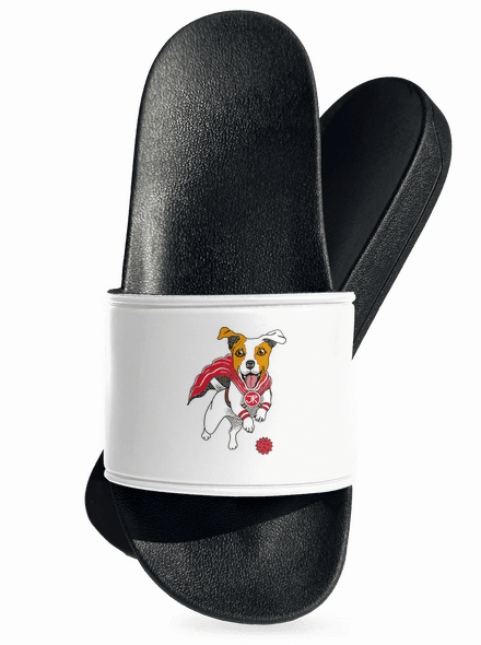 Jack Russell pantofle White