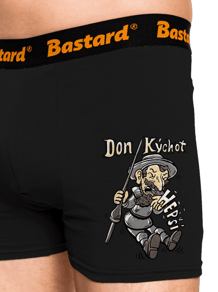 Don Kýchot boxerky Black
