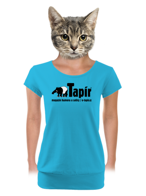 dámské tričko s lemem