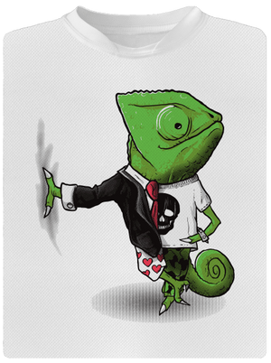 Mistr převleků dětské sportovní tričko White