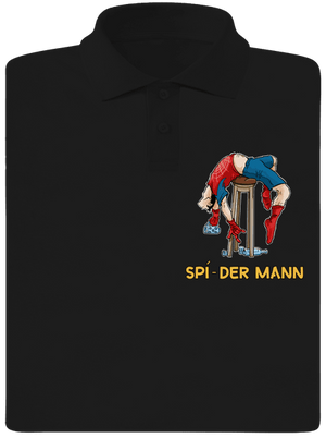 Spí-der Mann pánská polokošile Black