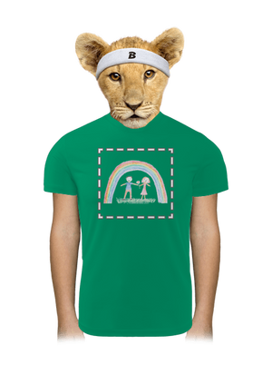 Dětské kresby - nahraj vlastní dětské sportovní tričko Kelly Green Mal