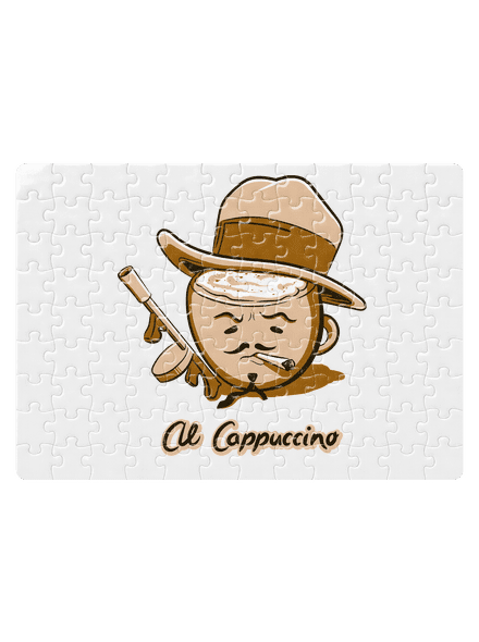 Al Cappuccino puzzle White