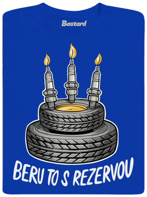 Beru to s rezervou pánské dlouhý rukáv Royal Blue