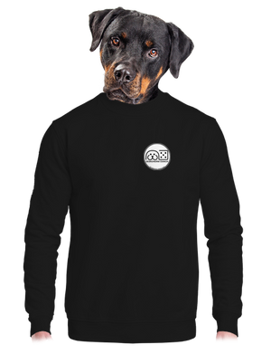 unisex mikina bez kapuce