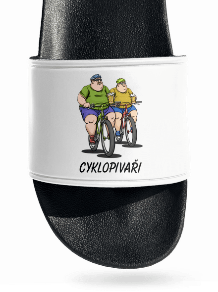 Cyklopivaři pantofle White