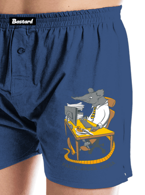 Kancelářská krysa pánské trenky Blue