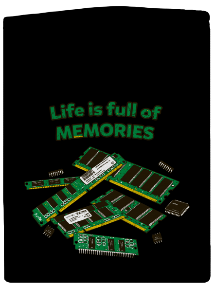 Uchováno v paměti pánská mikina na zip Black