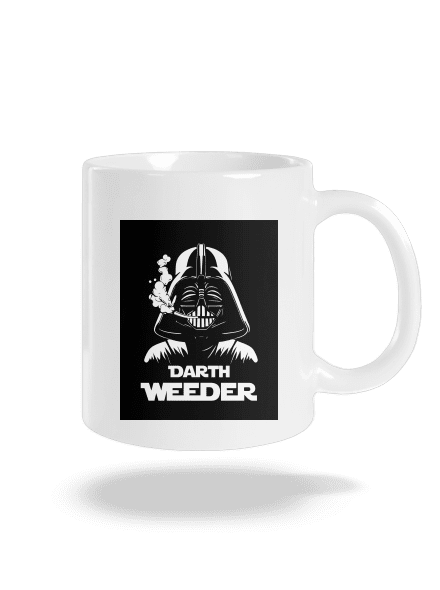 Darth Weeder klasický hrnek White