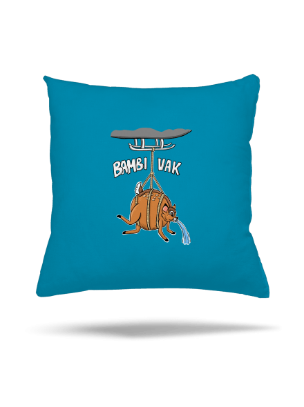 Bambi vak polštář Blue Turquoise