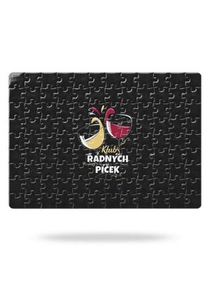 Klub řádných píček puzzle White