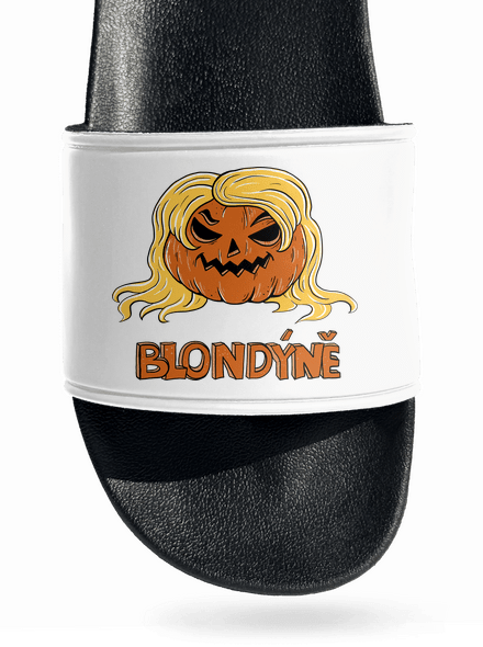 Blondýně pantofle White