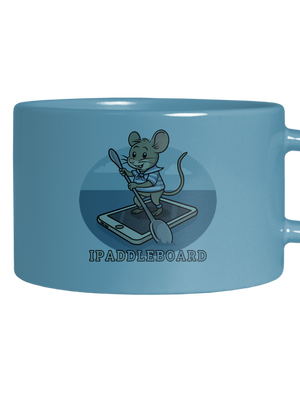 Ipaddleboard hrnek makronka Blue Macaron