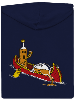 Rumáci pánská mikina na zip Navy