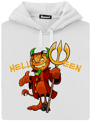 Helloween dámská mikina klokanka White