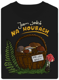 unisex mikina bez kapuce