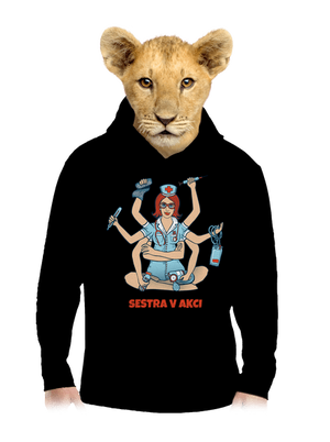 dětská mikina klokanka