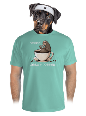 V pressu pánské sportovní tričko Mint Mal