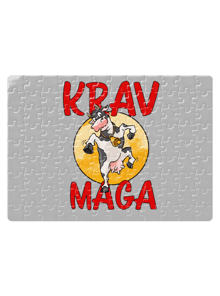 Krav Maga puzzle White