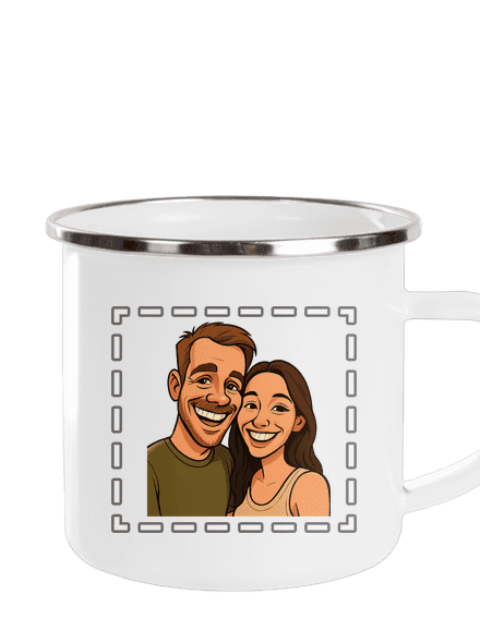 Karikatura z vlastní fotky plecháček White