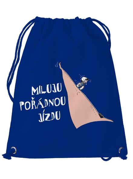 Miluju jízdu vak Royal Blue Mal