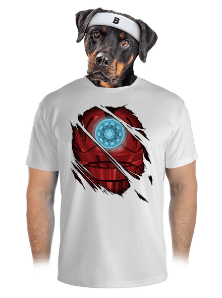 Ironman pánské sportovní tričko White