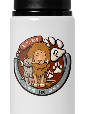 Psí horoskop: Lev lahev na vodu White