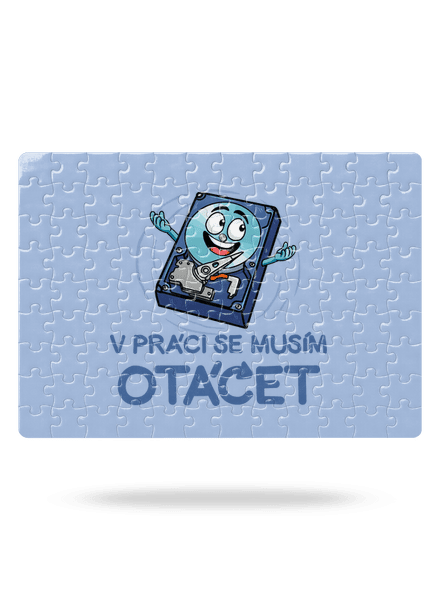 Musím se otáčet puzzle White
