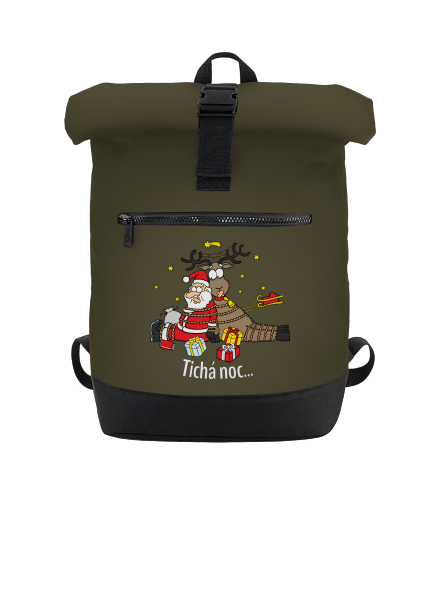Tichá noc batoh Military Green