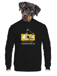 unisex mikina bez kapuce