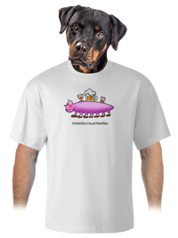 unisex tričko oversized