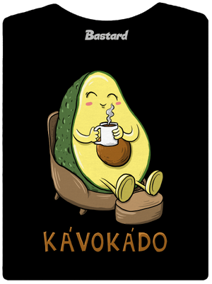 Kávokádo dámské tričko premium Black