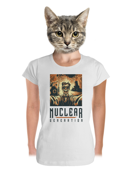 Nuclear generation dámské tričko premium White