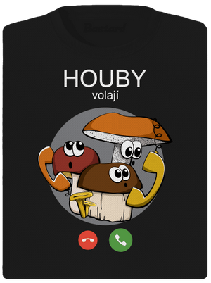 Houby volají dámské sportovní tričko Black