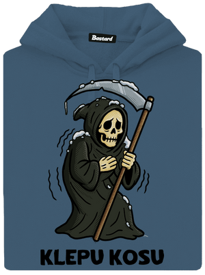 Klepu kosu dámská mikina klokanka Denim