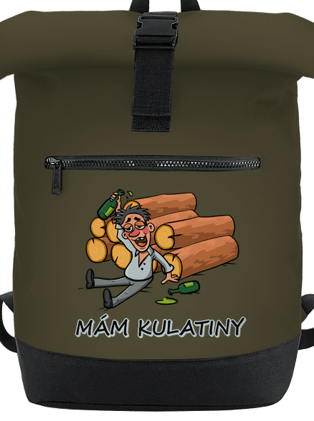 Mám kulatiny batoh Military Green