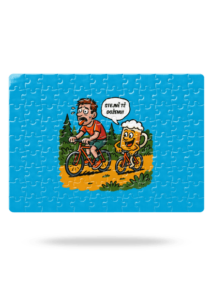 Doženu tě puzzle White