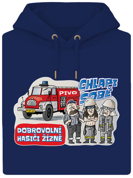 Hasiči žízně unisex mikina premium Navy