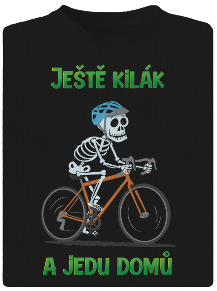 Ještě kilák pánské sportovní tričko Black