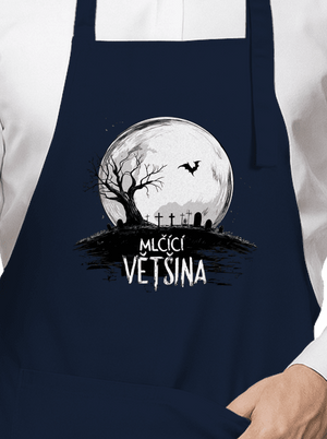 Mlčící většina zástěra Navy